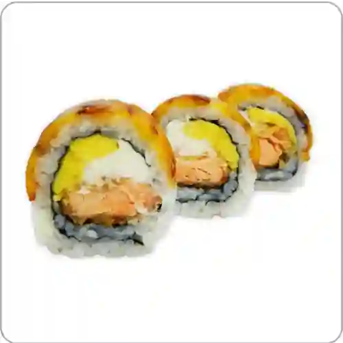 Salmon Tropical Rollo X 10 Uns