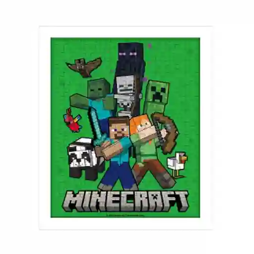 Rompecabezas Enmarcado Minecraft Miniso