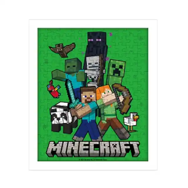 Rompecabezas Enmarcado Minecraft Miniso