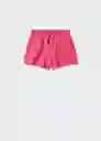 Short Leaf Fucsia Talla 14 Niñas Mango