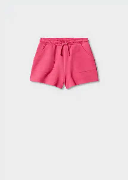 Short Leaf Fucsia Talla 14 Niñas Mango