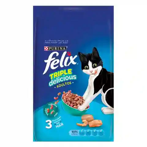 Felix Alimento Para Gato Triple Delicious Mar