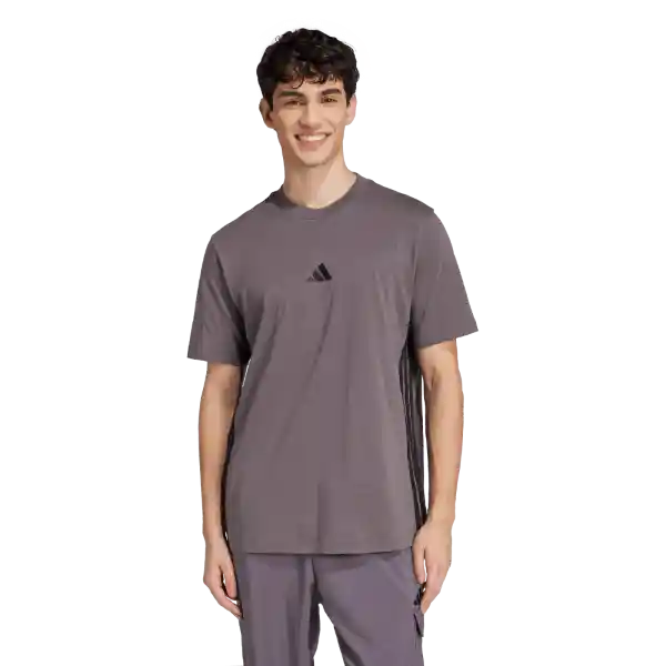 Adidas Camiseta 3S Sj Manga Corta Hombre Multicolor Talla M