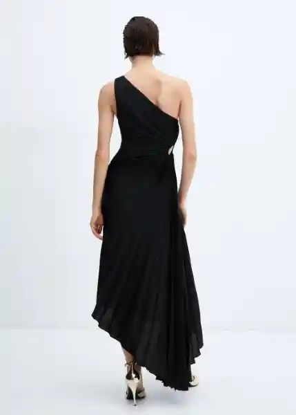 Vestido Claudi5 Negro Talla XS Mujer Mango