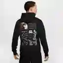 Nike Buzo Hoodie M Club Ft Po Moon Gfx Lifestyle Hombre Negro TL