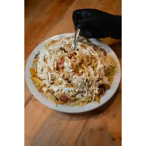 Salchipapa de Carne