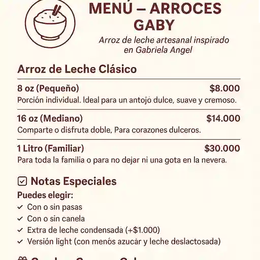 Arroz de leche