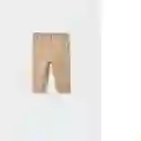 Pantalón Chino Beige Talla 71 Niños Mango