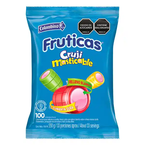 Fruticas Cruji Masticable 550 g