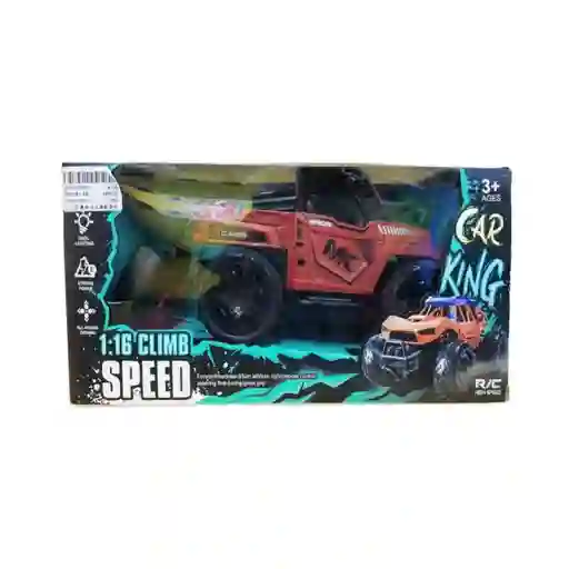 Toy Logic Carro Rc Master Race Rojo