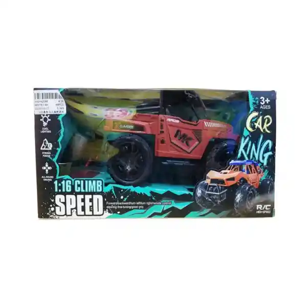 Toy Logic Carro Rc Master Race Rojo