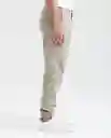 Jogger Crudo Beige Claro Talla 30 Chevignon