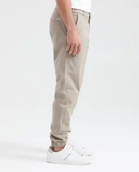 Jogger Crudo Beige Claro Talla 30 Chevignon