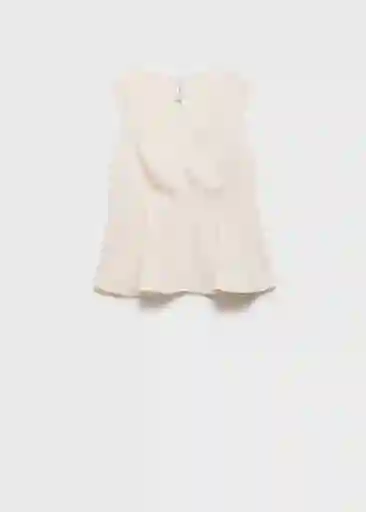 Top Pep Crudo T. M Mujer Mango