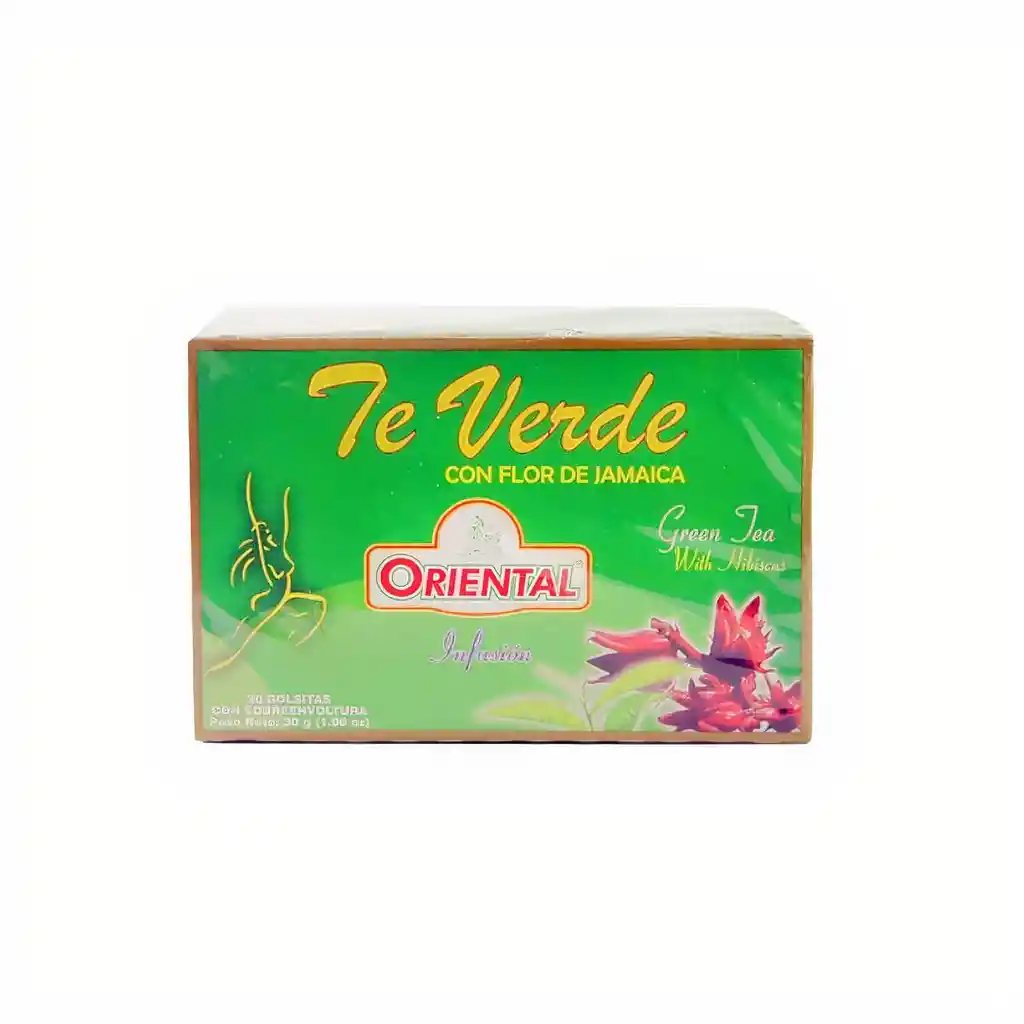 Oriental Té Verde con Flor de Jamaica