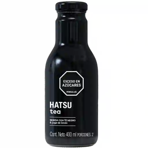 Te hatsu negro con limón