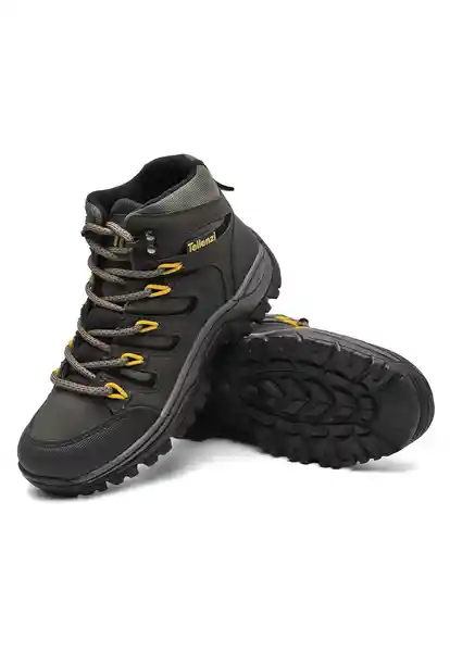 Botas Outdoor Hombre Verde Talla 37 7-076 Tellenzi