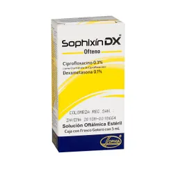 Sophixin Solución Oftálmica Estéril Dx Ofteno
