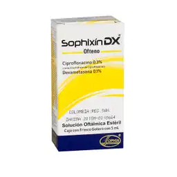 Sophixin DX Solución (0.3%/0.1%)