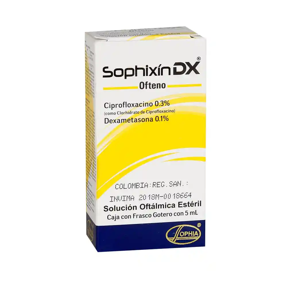 Sophixin DX Solución (0.3%/0.1%)