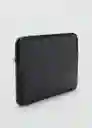 Funda G Diagonal Negro Talla 99 Mujer Mango