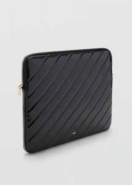 Funda G Diagonal Negro Talla 99 Mujer Mango