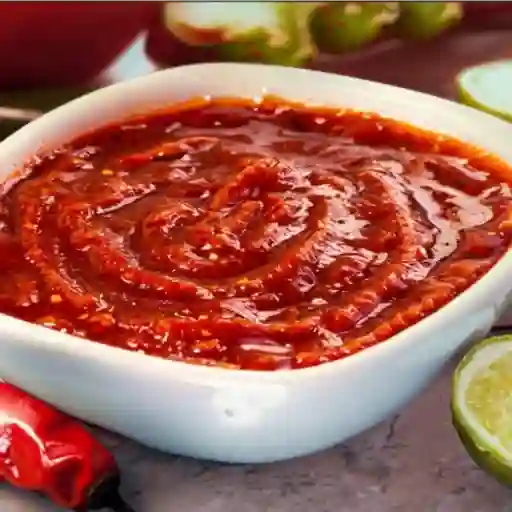 Salsa hot de la casa