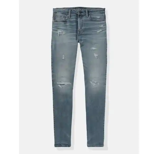 Jean Slim Hombre Azul Talla 36 x 30 American Eagle