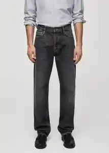 Jean Pierre Tejano Gris Oscuro Talla 42 Hombre Mango