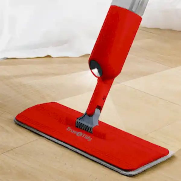 True & Tidy Trapeador Spray Con Botella Recargable