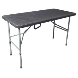 Mesa de Banquete Negra 122 cm Aro