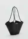 Bolso G Emilia Negro Talla 99 Mujer Mango