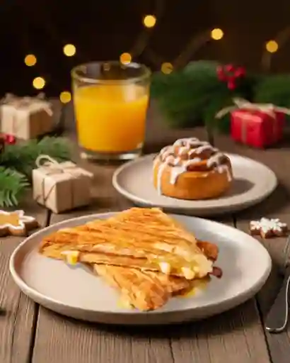 Merry Breakfast Brunch Cinnabon 
