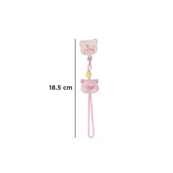 Adorno Para Celular Serie Lulu The Piggy Miniso