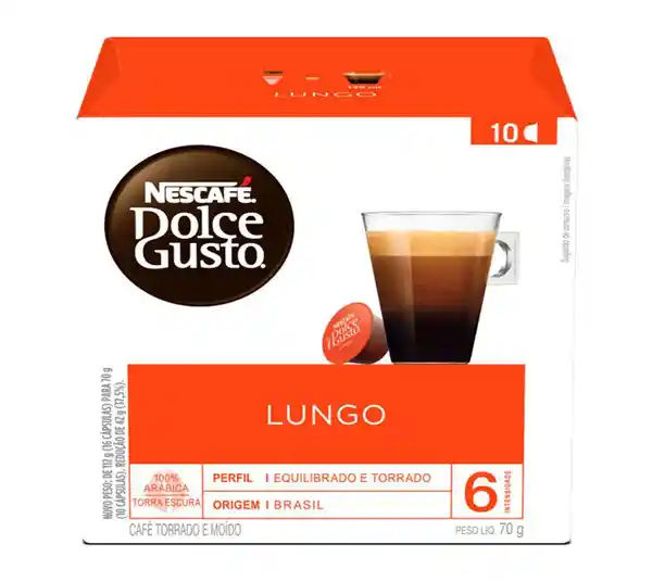 Nescafé Café Dolce Gusto Lungo (70 Gr)