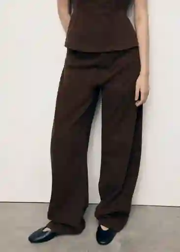 Jean Charlot Chocolate Talla 36 Mujer Mango