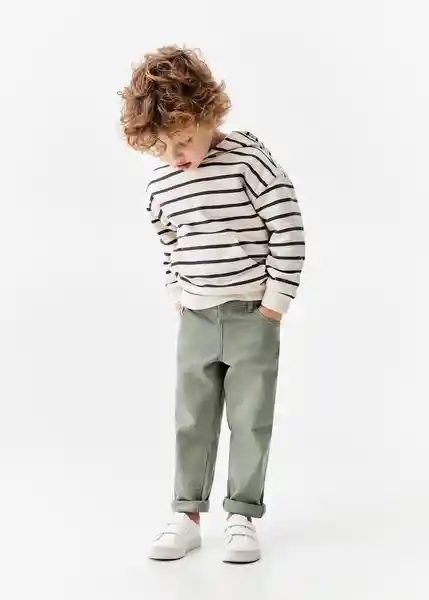 Pantalón Mauro Niños Khaki Talla 71 Mango