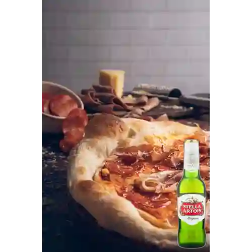 Combo P Porteña Per + Stella Artois 350 Ml