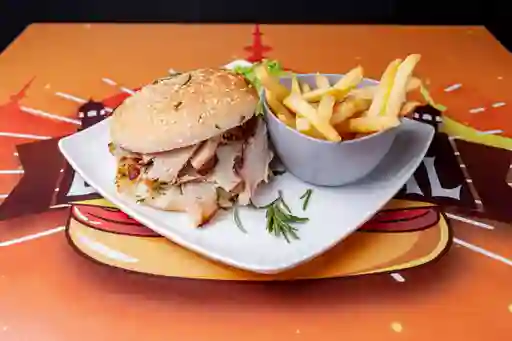 Hamburguesa de Pernil Grande