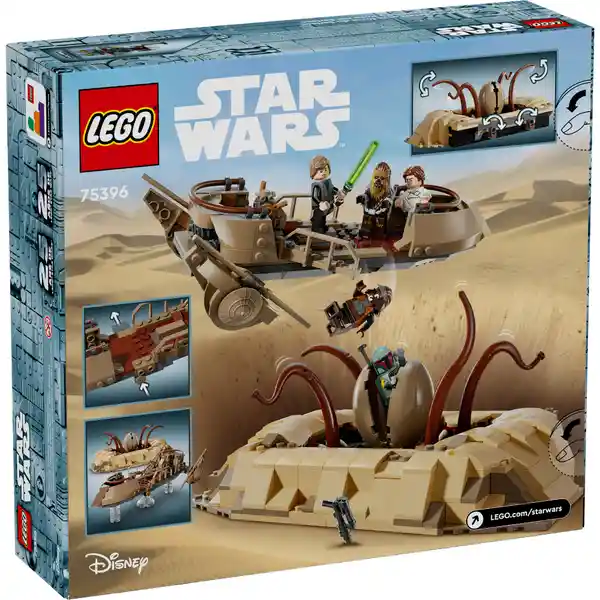 Set Construcción Desert Skiff & Sarlacc Pit Lego