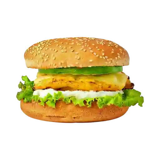 Hamburguesa filete de pollo