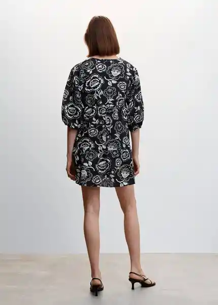 Vestido Filomena-W Negro Talla S Mujer Mango