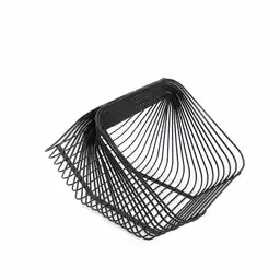 Canasta Frutas Triángulo Negro Ambiente Gourmet