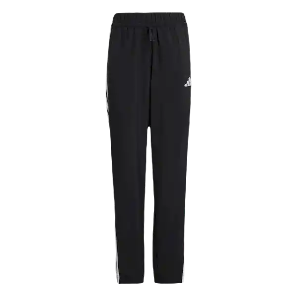 Adidas Pantalón J 3S Wv Lifestyle Unisex Negro Talla S