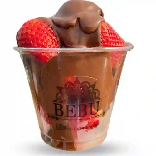 Fresas con Salsa de Chocolate Jet