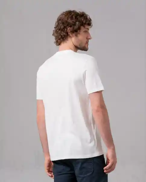 Camiseta Hombre Crudo L 109F112_CRU110605 Rifle