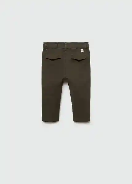 Pantalón Cord7 Musgo Talla 66 Niños Mango