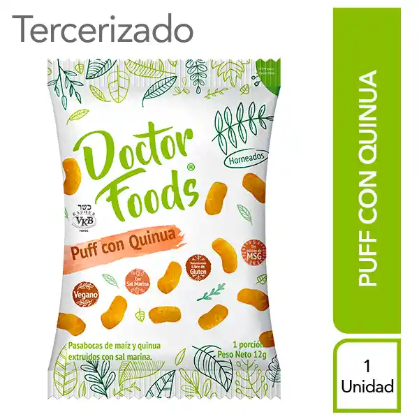 Doctor Foods Snack Puff Con Quinua