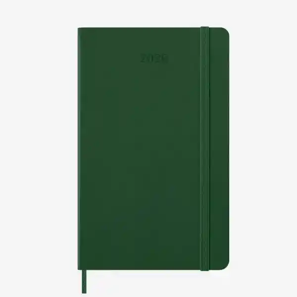 Moleskine Agenda Diaria Verde Grande Hc 2026