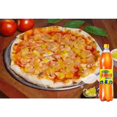Combo Pizza Mediana + Colombiana 1.5 l